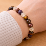 Bracelet Personnalisé Intuitif en Pierres Naturelles