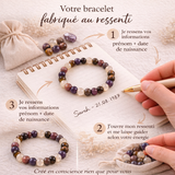 Bracelet Personnalisé Intuitif en Pierres Naturelles