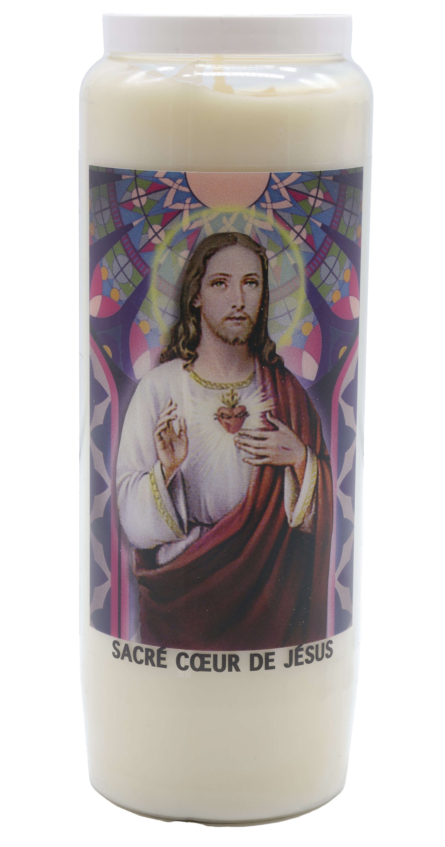 Neuvaine Sacré-Cœur de Jésus – Bougie 9 jours avec prière