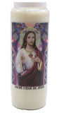 Neuvaine Sacré-Cœur de Jésus – Bougie 9 jours avec prière