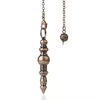 Pendule Divinatoire en Métal Cuivré Ancien – Modèle Long