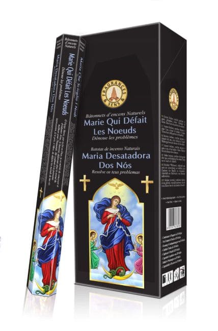 Encens en bâton Marie qui Défait les nœuds